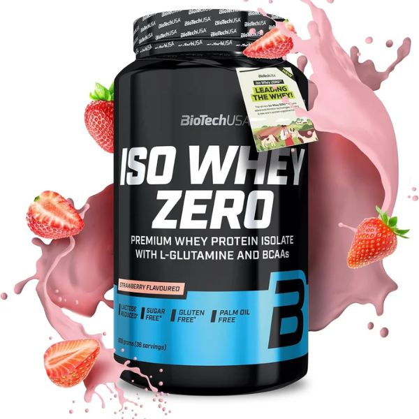 BioTechUSA IsoWhey Zero jagoda 908g