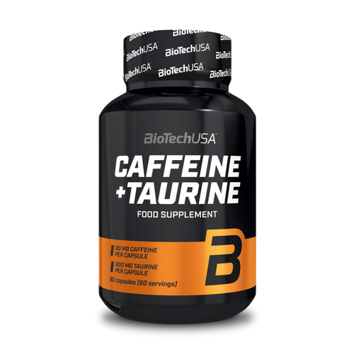BioTechUSA Caffeine & Taurine 60 kapsula