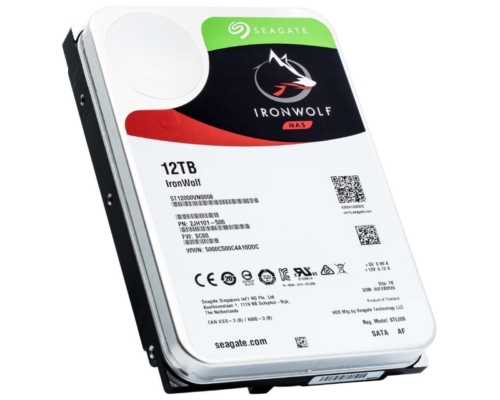 SEAGATE 12TB 3.5 inča SATA III 256MB ST12000VN0008 Ironwolf hard disk - Slika 2