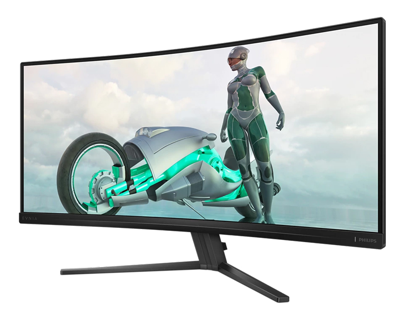 PHILIPS_ 34 inča Evnia 34M2C3500L/00 UWQHD 3440x1440 Fast VA 180 Hz HDR10 zakrivljeni gaming monitor