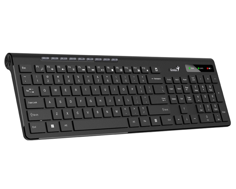 GENIUS SlimStar 7230 USB US wireless crna tastatura - Slika 2