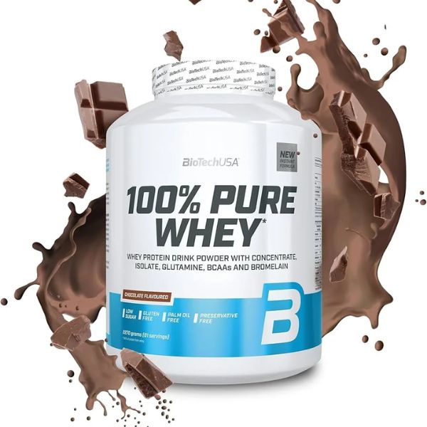 BioTechUSA 100% Pure Whey protein Čokolada 2,27kg