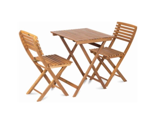 FIELDMANN Balkonski set sto i stolice FDZN 4010-T ALICE - Slika 2
