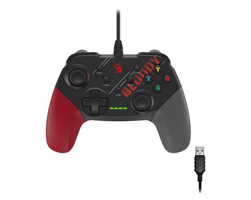 A4 TECH GP30 Bloody wired gamepad USB Sports RED - Slika 2