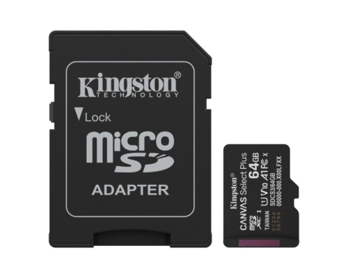 KINGSTON Memorijska kartica U1 V10 SDXC 64GB Canvas Select Plus G3 150R SDCS3/64GB + adapter - Slika 2