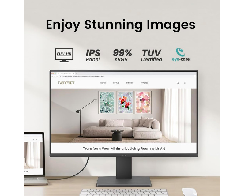 BENQ 23.8 inča GW2491 LED monitor - Slika 2