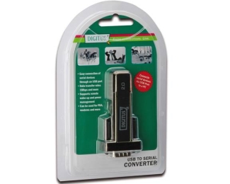 DIGITUS Adapter USB 2.0 tip A (M) - Serijski port (RS-232) 9pin (M) crni DA-70156 - Slika 2