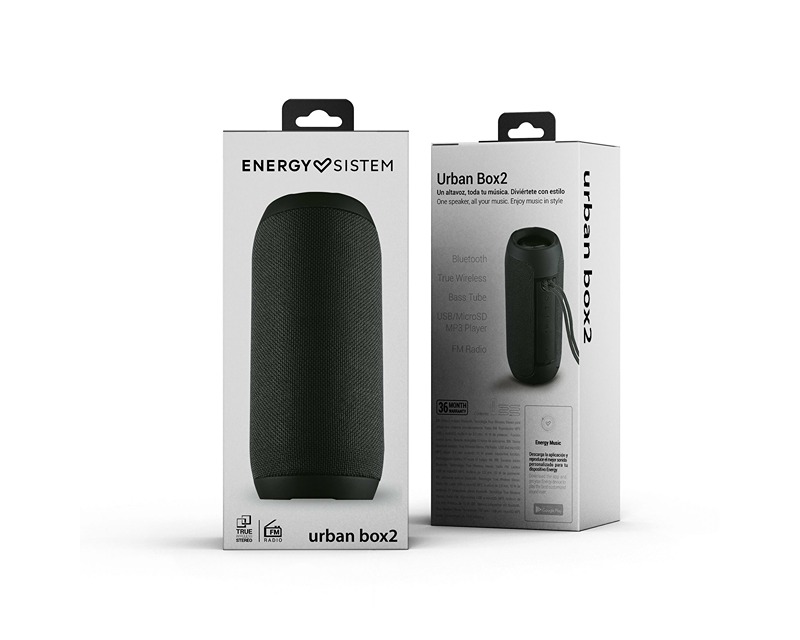 ENERGY SISTEM Urban Box 2 Onyx portable zvučnik crni (M44932) - Slika 2
