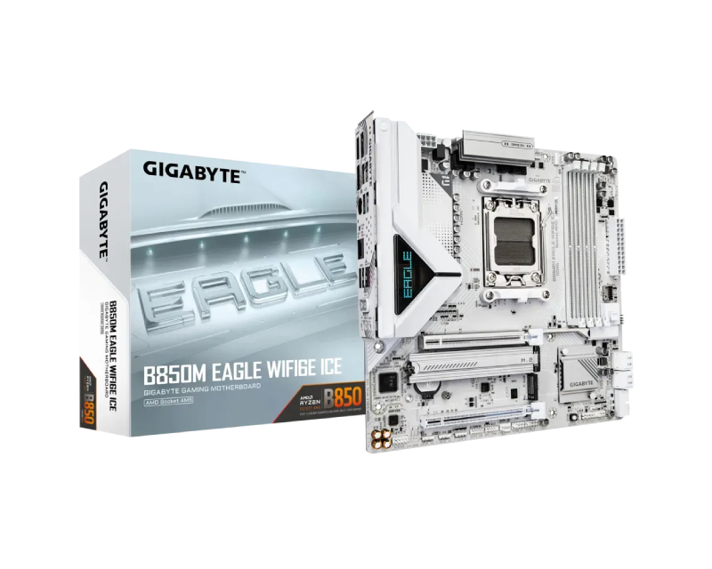 GIGABYTE B850M EAGLE WF6E ICE rev. 1.x matična ploča - Slika 2