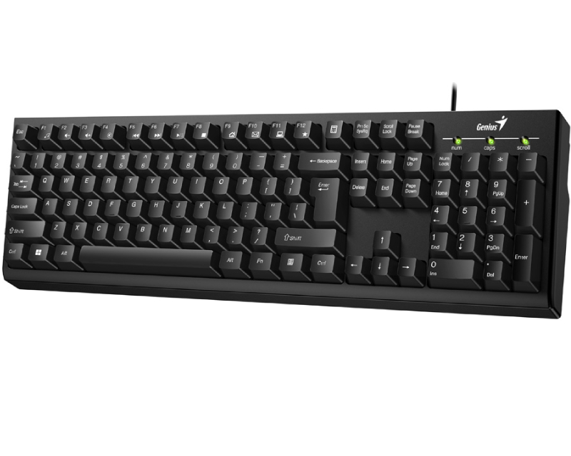 GENIUS KB-100 USB YU crna tastatura - Slika 2