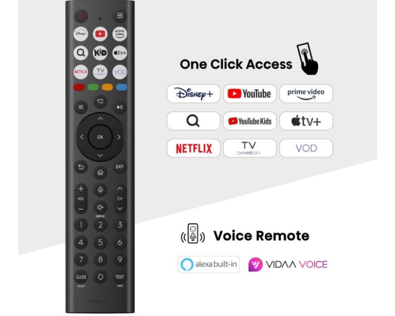 HISENSE 75 inča 75A6Q 4K UHD LED Smart TV - Slika 3