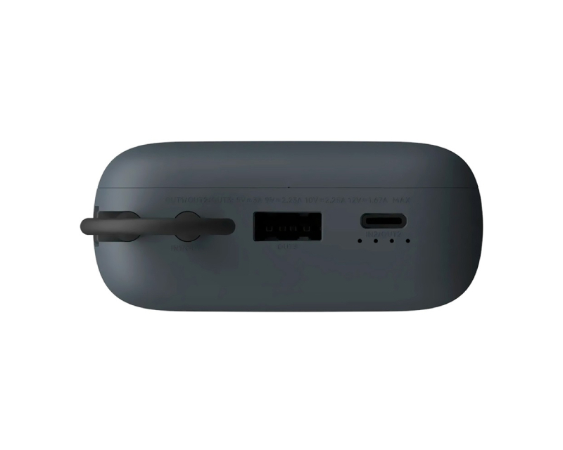 XIAOMI Power Bank 20000mAh (Integrated Cable) GL Dark Gray BHR9740GL - Slika 2