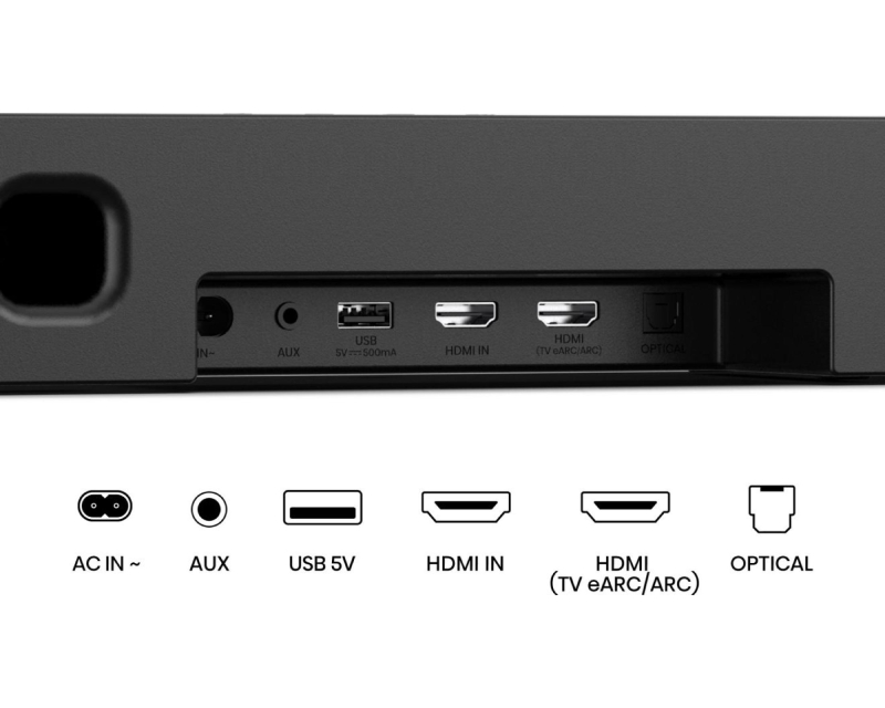 HISENSE AX5140Q Dolby Atmos soundbar sa bežičnim subwooferom crni - Slika 2
