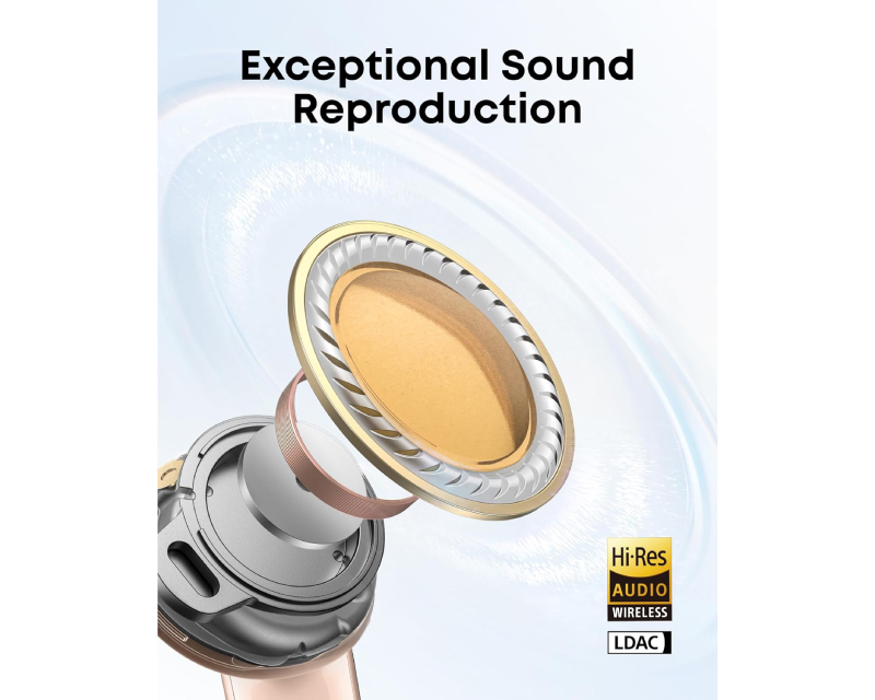 ANKER Soundcore Liberty 5 TWS ANC BT bubice sa mikrofonom roze - Slika 2