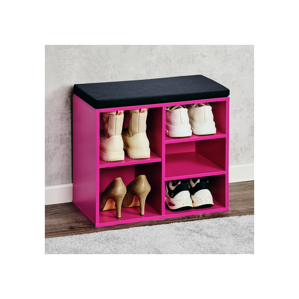 KESPER KSP15964 MINI CIPELARNIK ROZI SA JASTUKOM ZA SEDENJE 51.5 x 48 x 29,5 CM