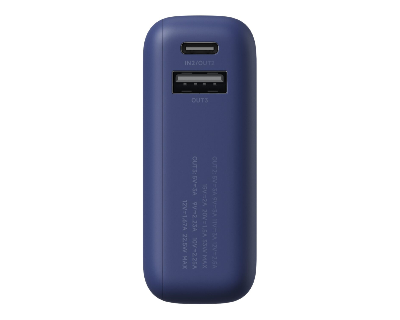 XIAOMI 33W Power Bank 10000mAh (Integrated Cable) ) Ice Blue (BHR9341GL) - Slika 2