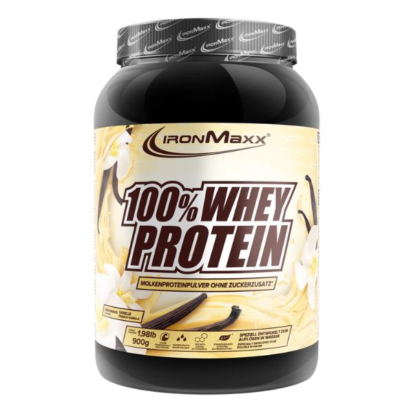 IronMaxx® 100% Whey Protein 900g French Vanilla