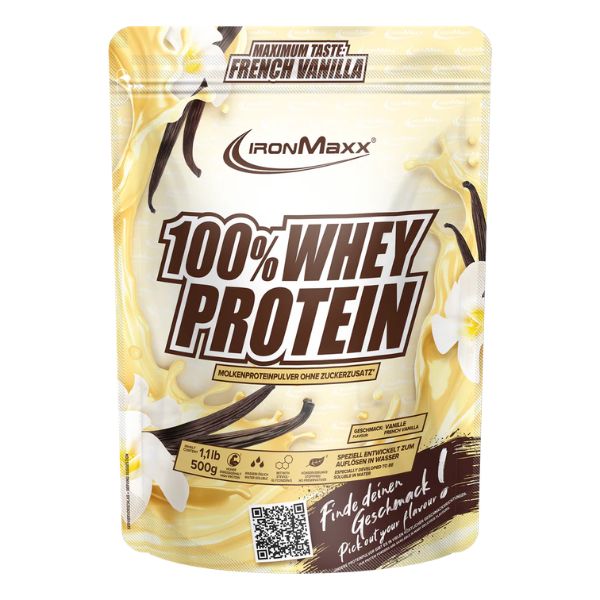 IronMaxx® 100% Whey Protein 500g French Vanilla