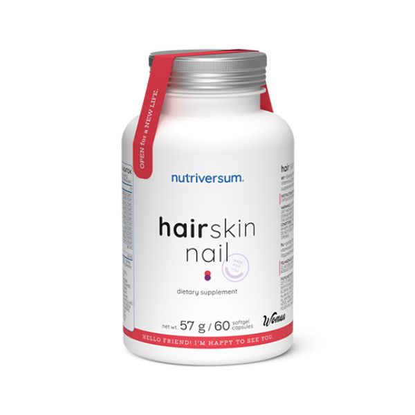 NUTRIVERSUM Hair Skin Nail Women - 60 kapsula