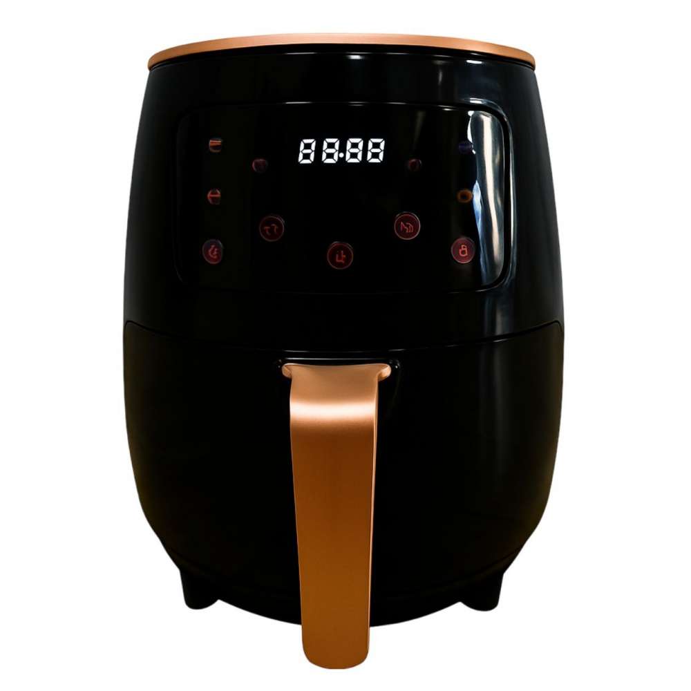 QUANTEK Q1301BK AIR FRYER SA TAJMEROM LCD 6L 1600W CRNA