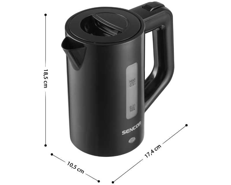 SENCOR SWK 155BK kuvalo - Slika 2