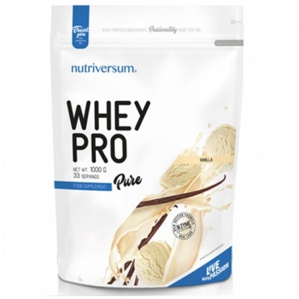 NUTRIVERSUM Whey Pro Vanilla 1kg