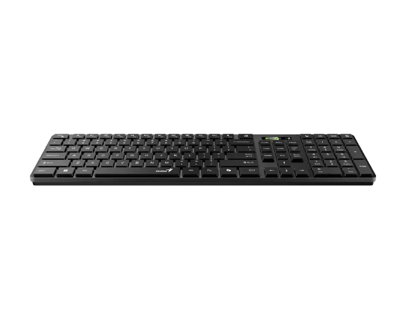 GENIUS SlimStar 7250BT, AI, crna US wireless tastatura - Slika 2