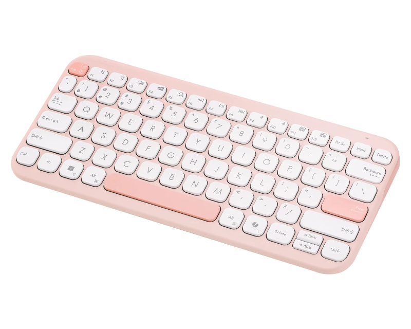 ASUS KW100 Marshmallow Wireless tastatura PK (pink) - Slika 2