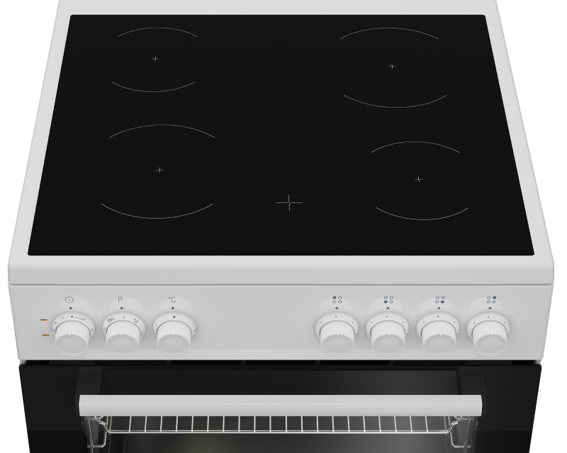 BEKO FBE67100GWS električnii šporet - Slika 2