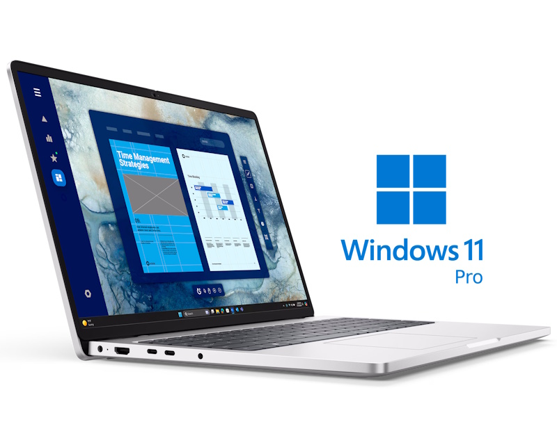 DELL Pro 16 16 inch FHD+ Touch 300nits Core Ultra 5 235U 16GB 512GB SSD Backlit FP Win11Pro 3yr ProSupport laptop - Slika 2