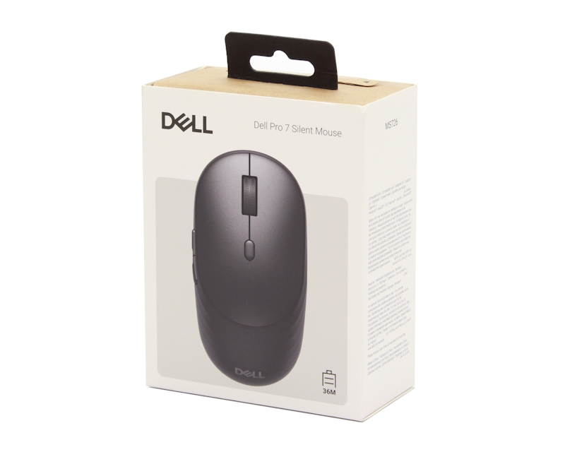 DELL OEM MS726 Pro 7 Silent crni miš 3Yr - Slika 2