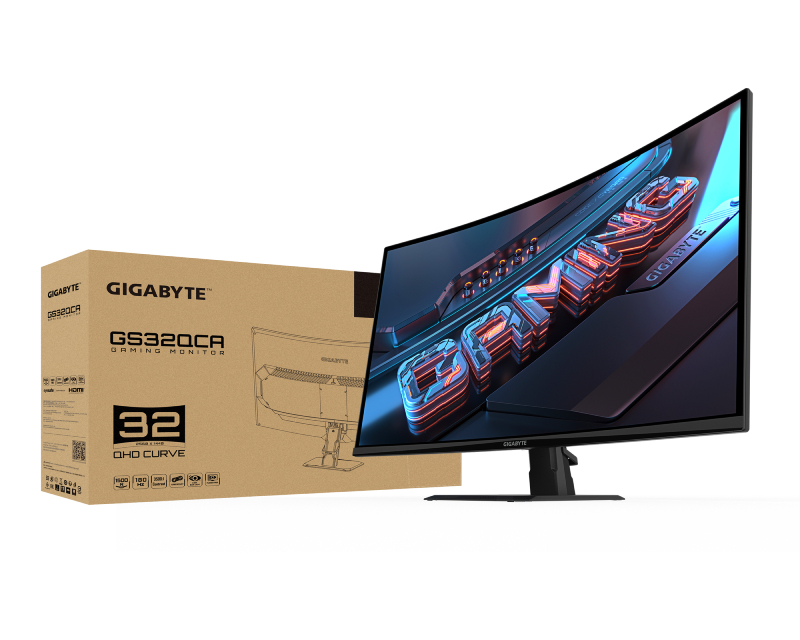 GIGABYTE 32 inča GS32QCA QHD 2560x1440 VA 180Hz zakrivljeni gaming monitor - Slika 2