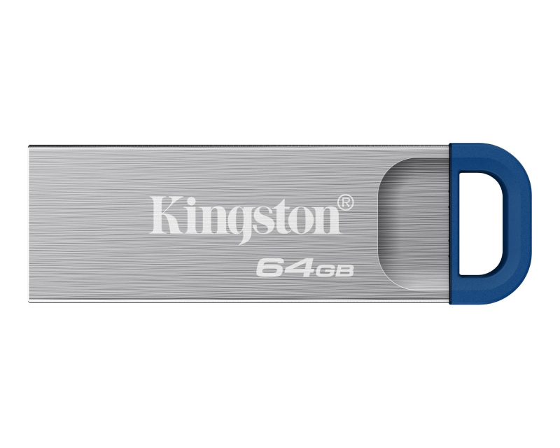 KINGSTON 64GB DataTraveler Kyson G2 USB 3.2 flash DTKNG2/64GB sivi - Slika 2